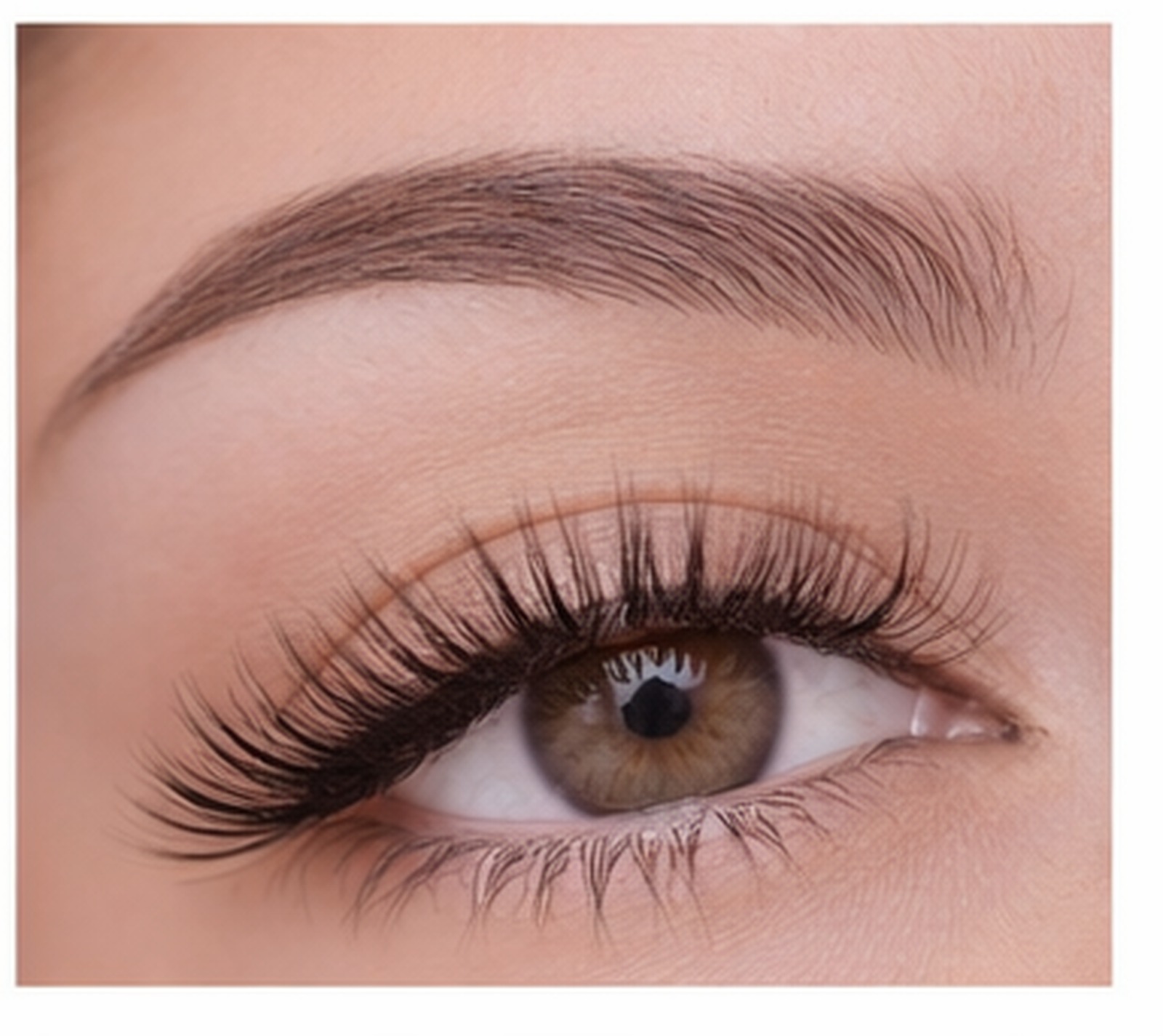Classic lashes — natural look